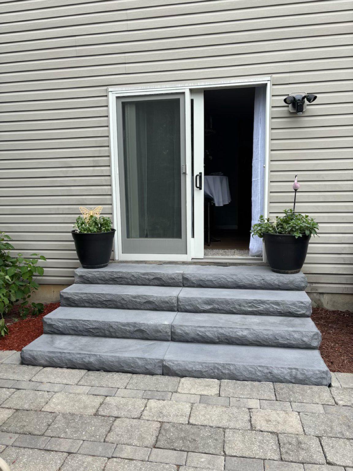 510 Martins Road Reading, PA 19608 - Photo 46 of 52 New patio steps, just completed in May