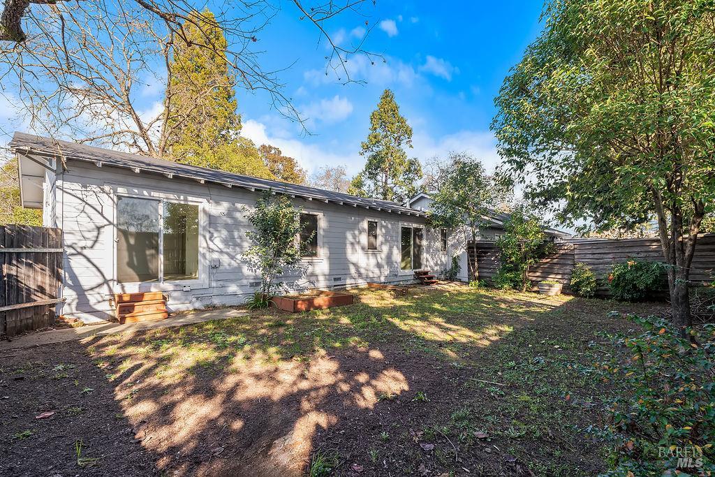 2050 Marlow Road Santa Rosa, CA 95403 - Photo 21 of 48 Backyard behind the Main Home