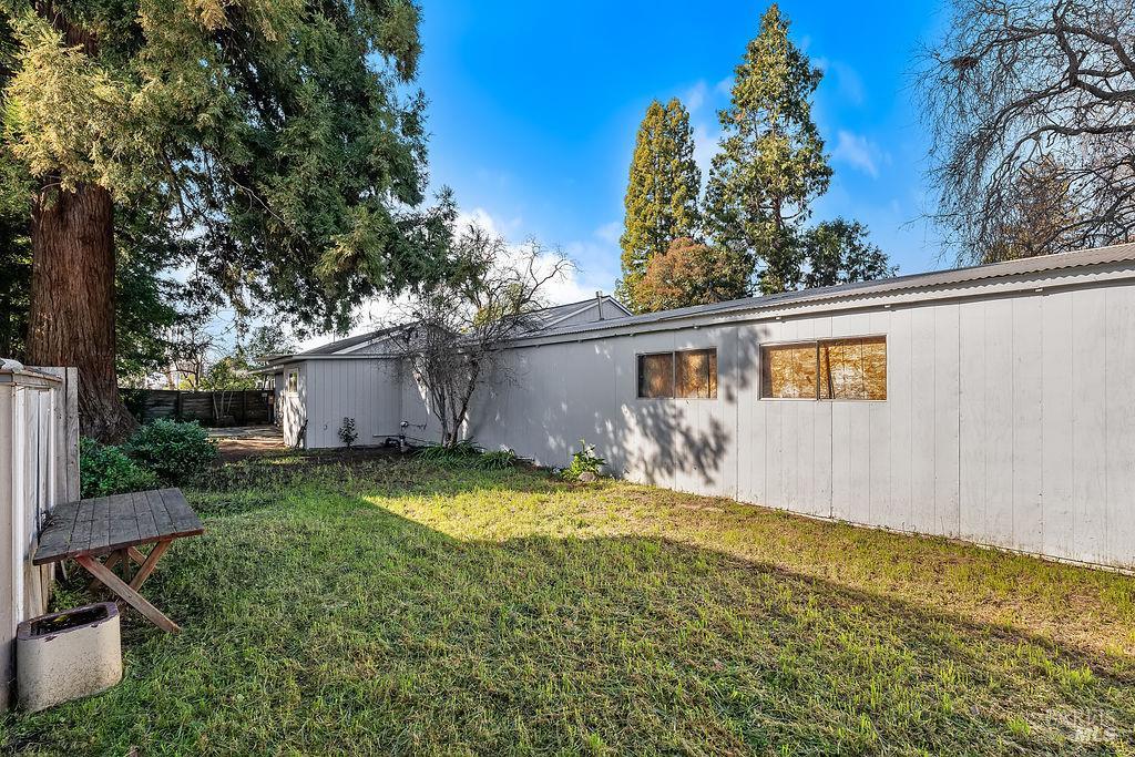 2050 Marlow Road Santa Rosa, CA 95403 - Photo 30 of 48 Private Backyard behind the ADU