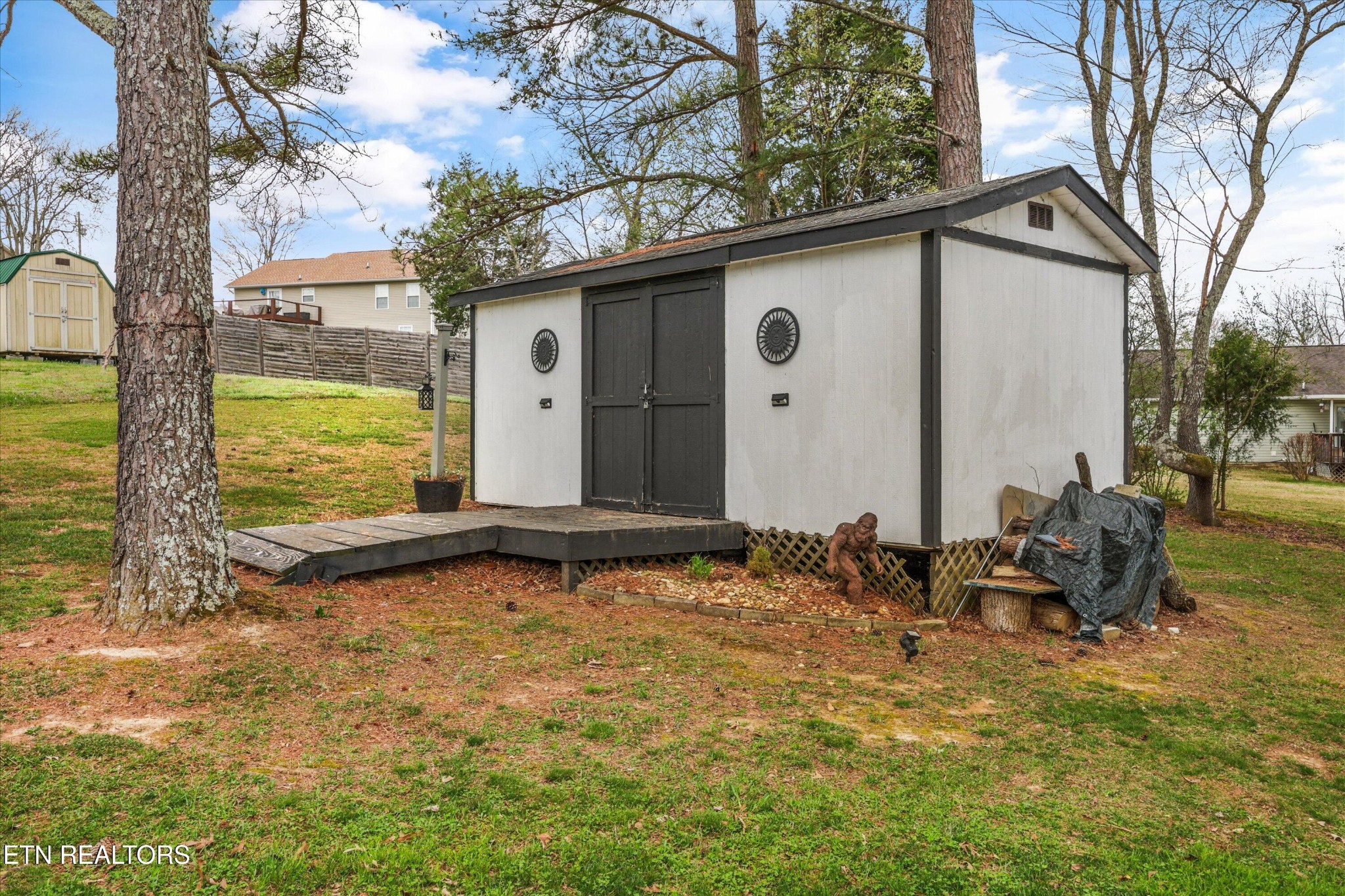 1306 Tabitha Drive White Pine, TN 37890 - Photo 21 of 31 a backyard of a house with table and chairs