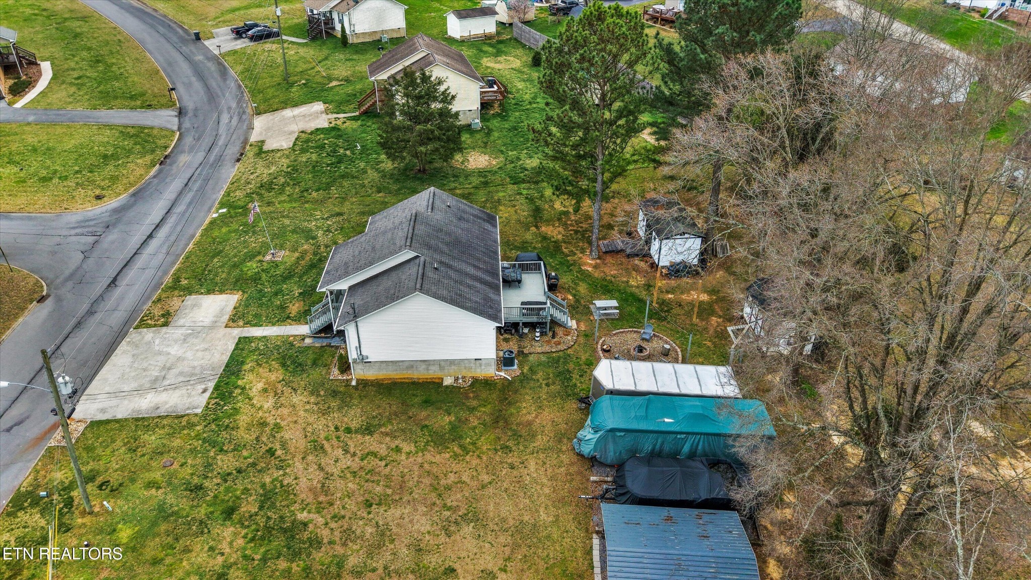 1306 Tabitha Drive White Pine, TN 37890 - Photo 24 of 31 a view of a house with a yard