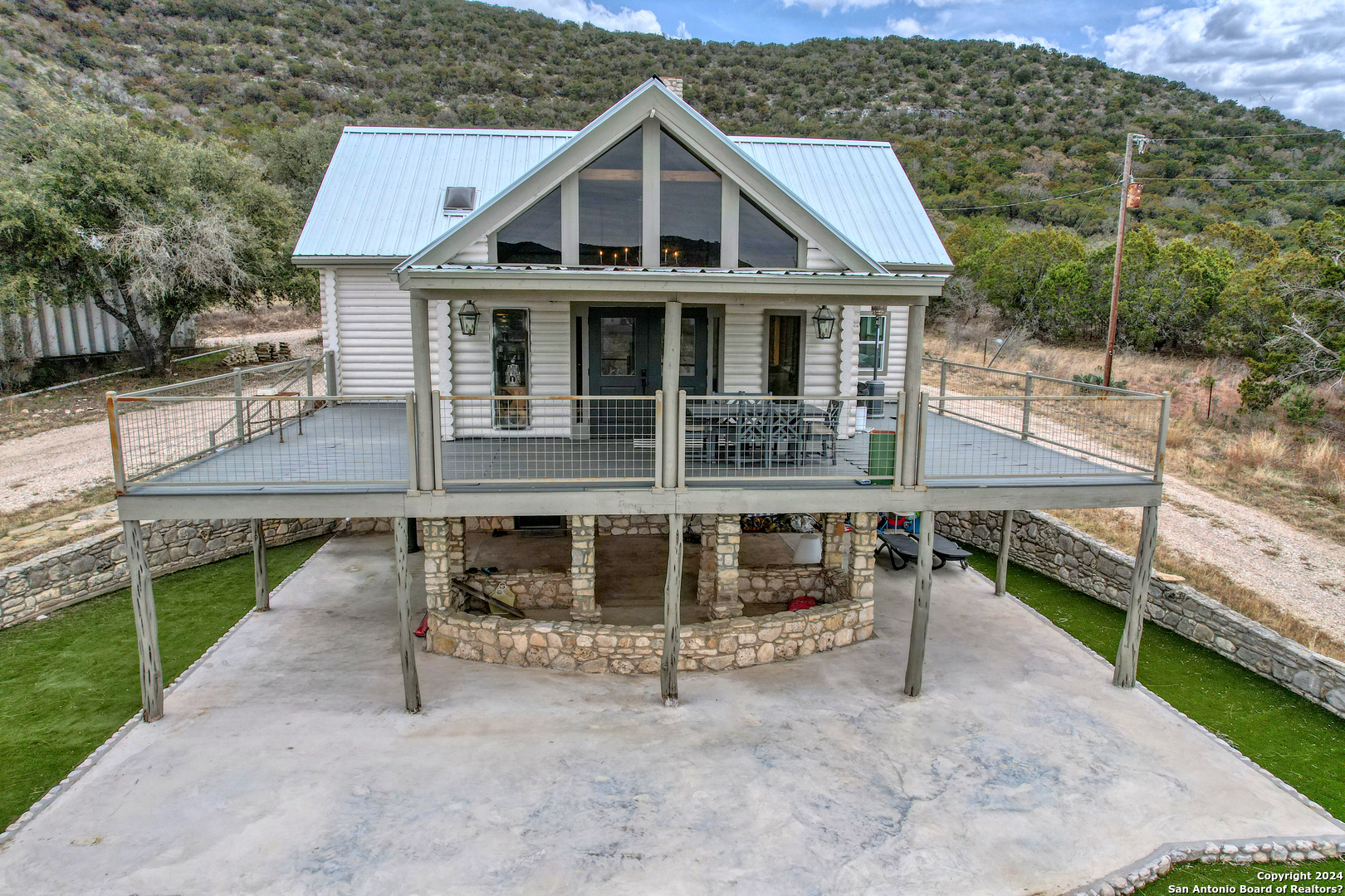 254 North Fork Bonner Road Leakey, TX 78873 - Photo 6 of 47 an aerial view of a house