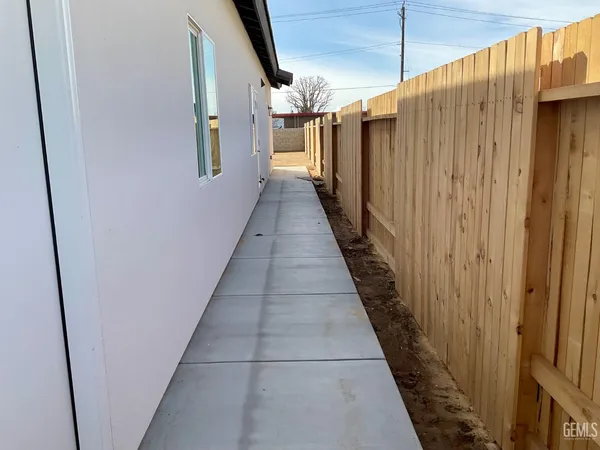 a view of a porch