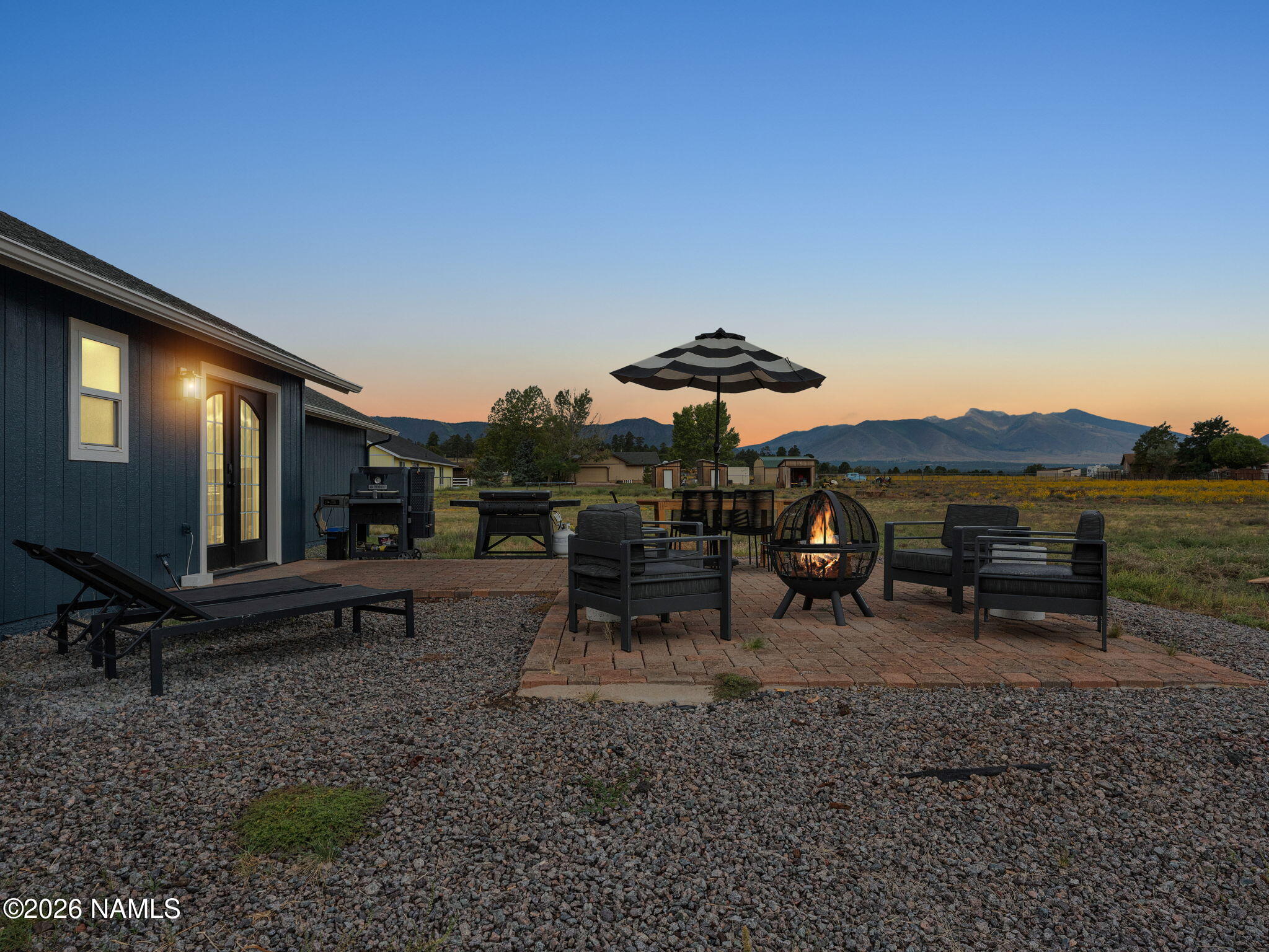 8115 Fawn Run Road Flagstaff, AZ 86004 - Photo 21 of 26 a view of outdoor space yard deck and outdoor seating