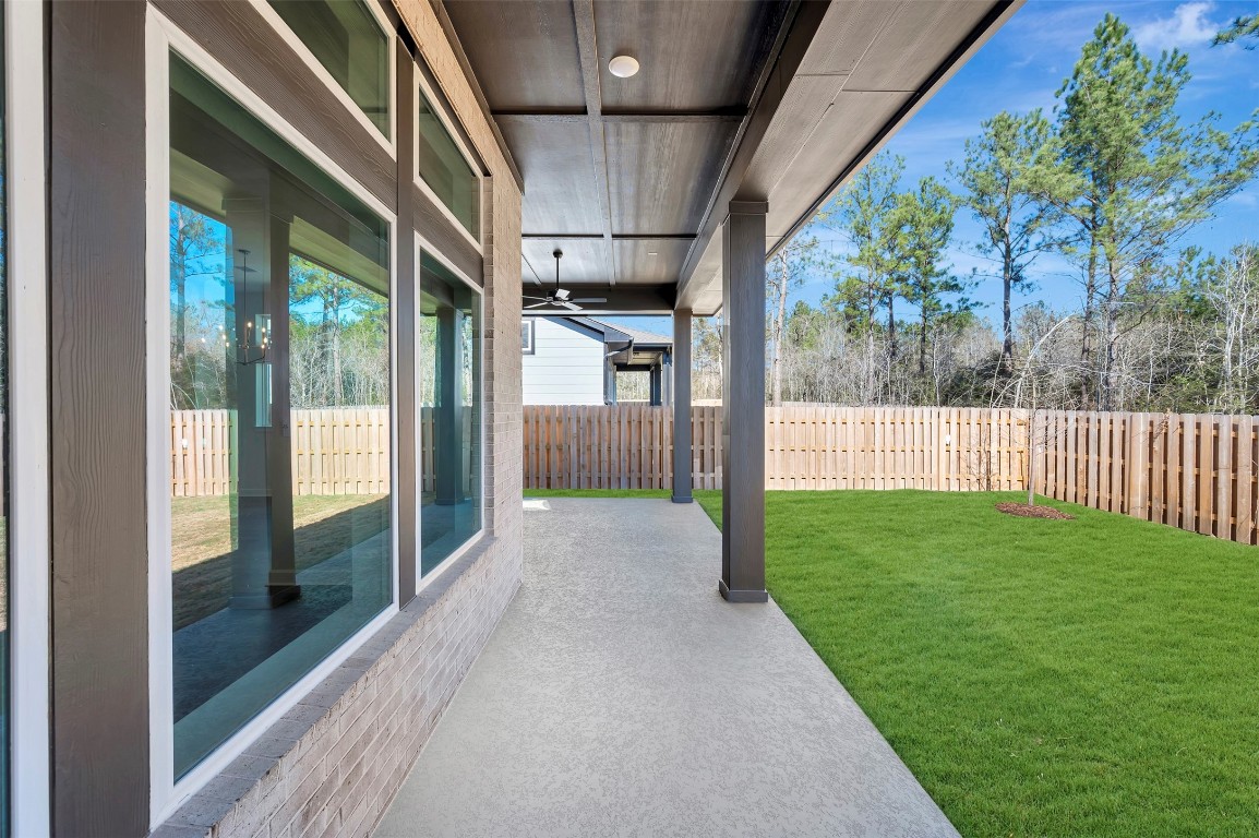 1728 Howler Way Montgomery, TX 77316 - Photo 28 of 42 Another view of rear patio
