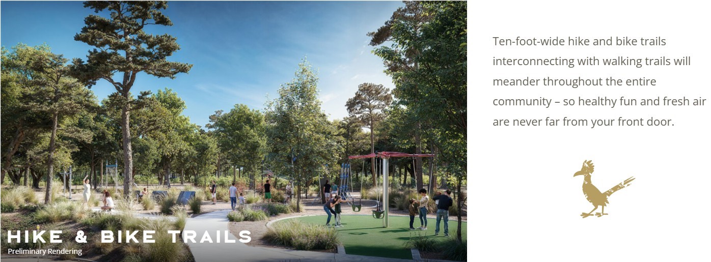 1728 Howler Way Montgomery, TX 77316 - Photo 42 of 42 Hike and Bike trails will be abundant throughout the community!