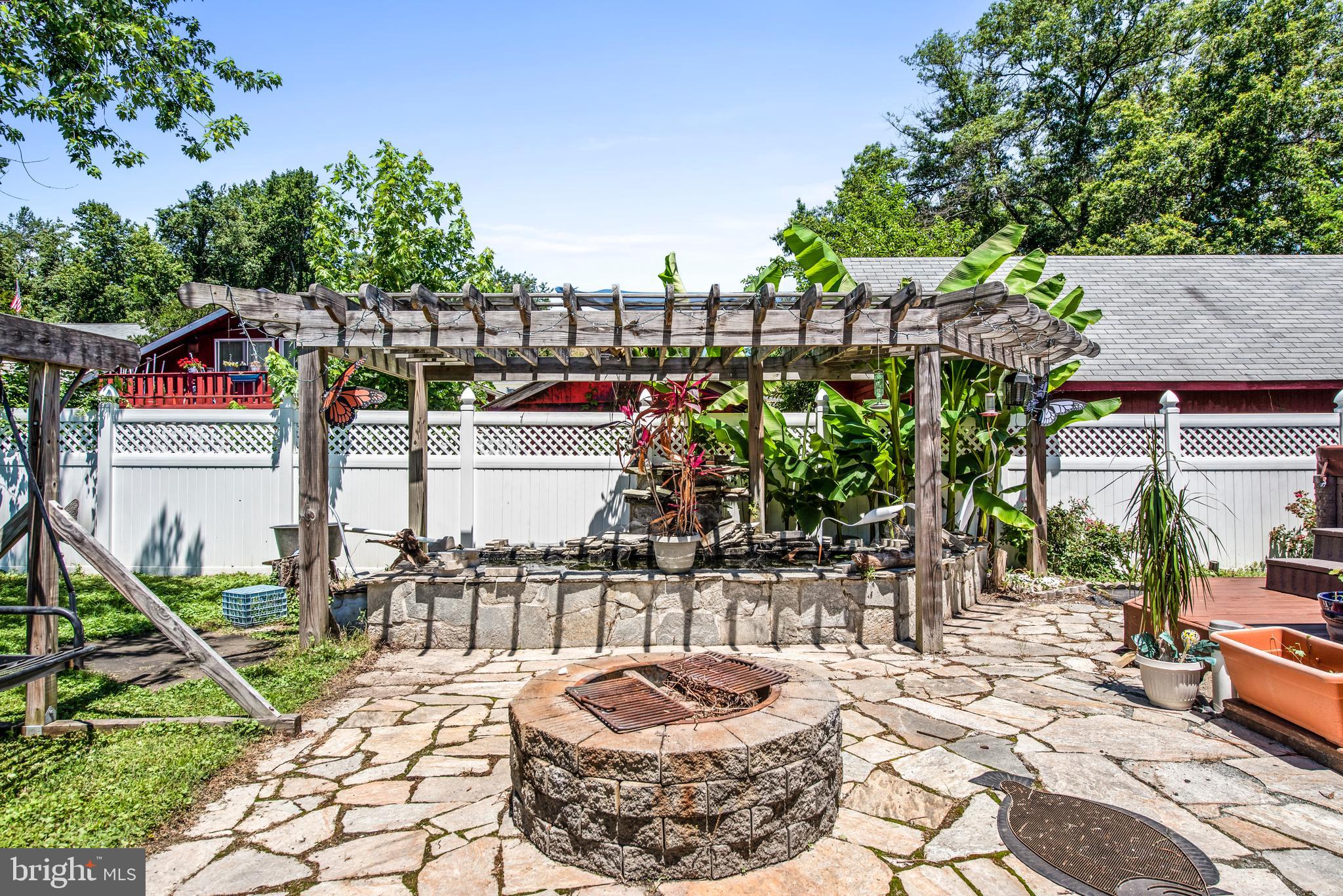 2842 Ridge Road Huntingtown, MD 20639 - Photo 22 of 67 patio and firepit