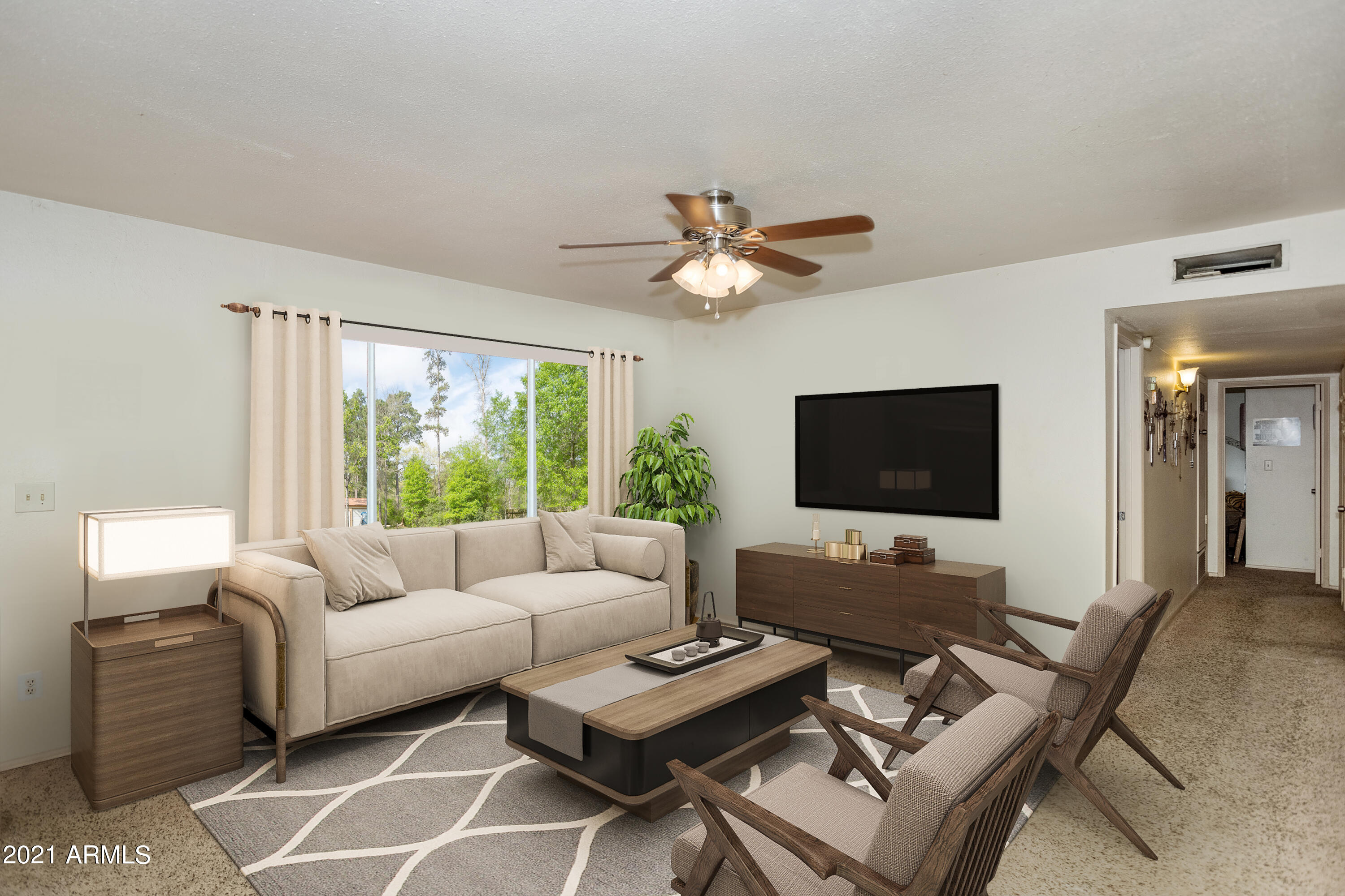 3327 North Tani Road Prescott Valley, AZ 86314 - Photo 3 of 26 004_Living Room_Staged