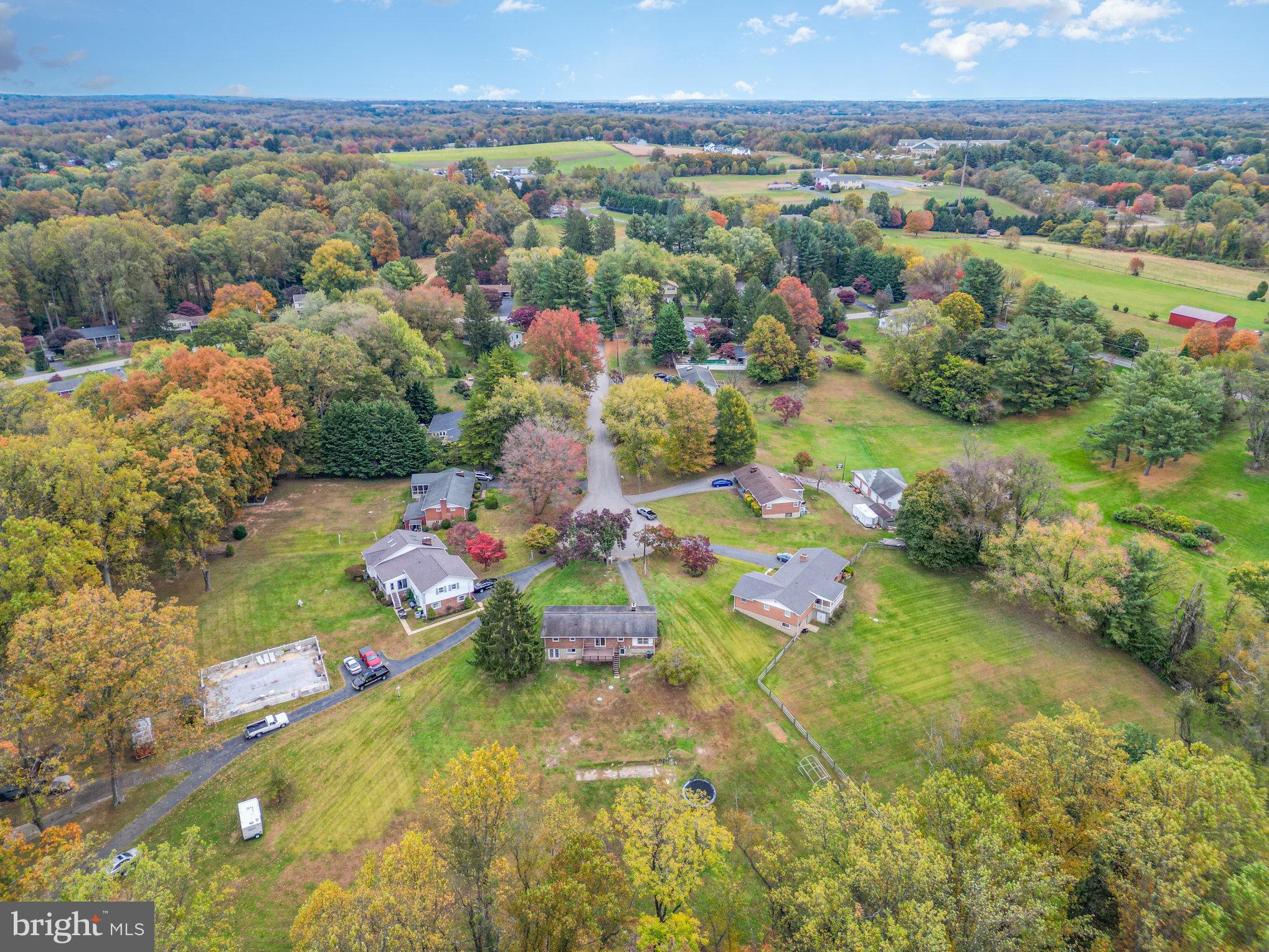 2510 Roy Terrace Fallston, MD 21047 - Photo 27 of 31 an aerial view of residential houses with outdoor space and trees