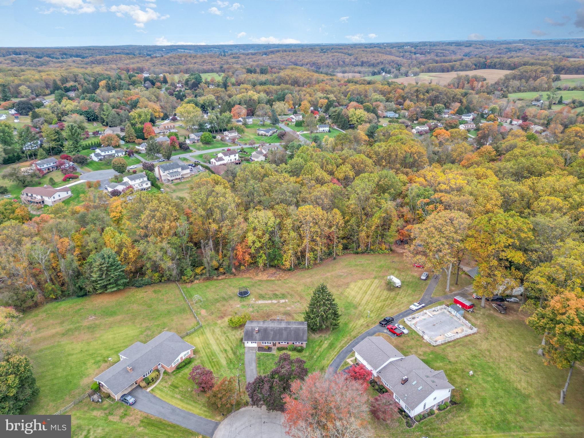 2510 Roy Terrace Fallston, MD 21047 - Photo 28 of 31 an aerial view of residential houses with outdoor space