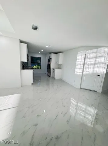 a view of empty room