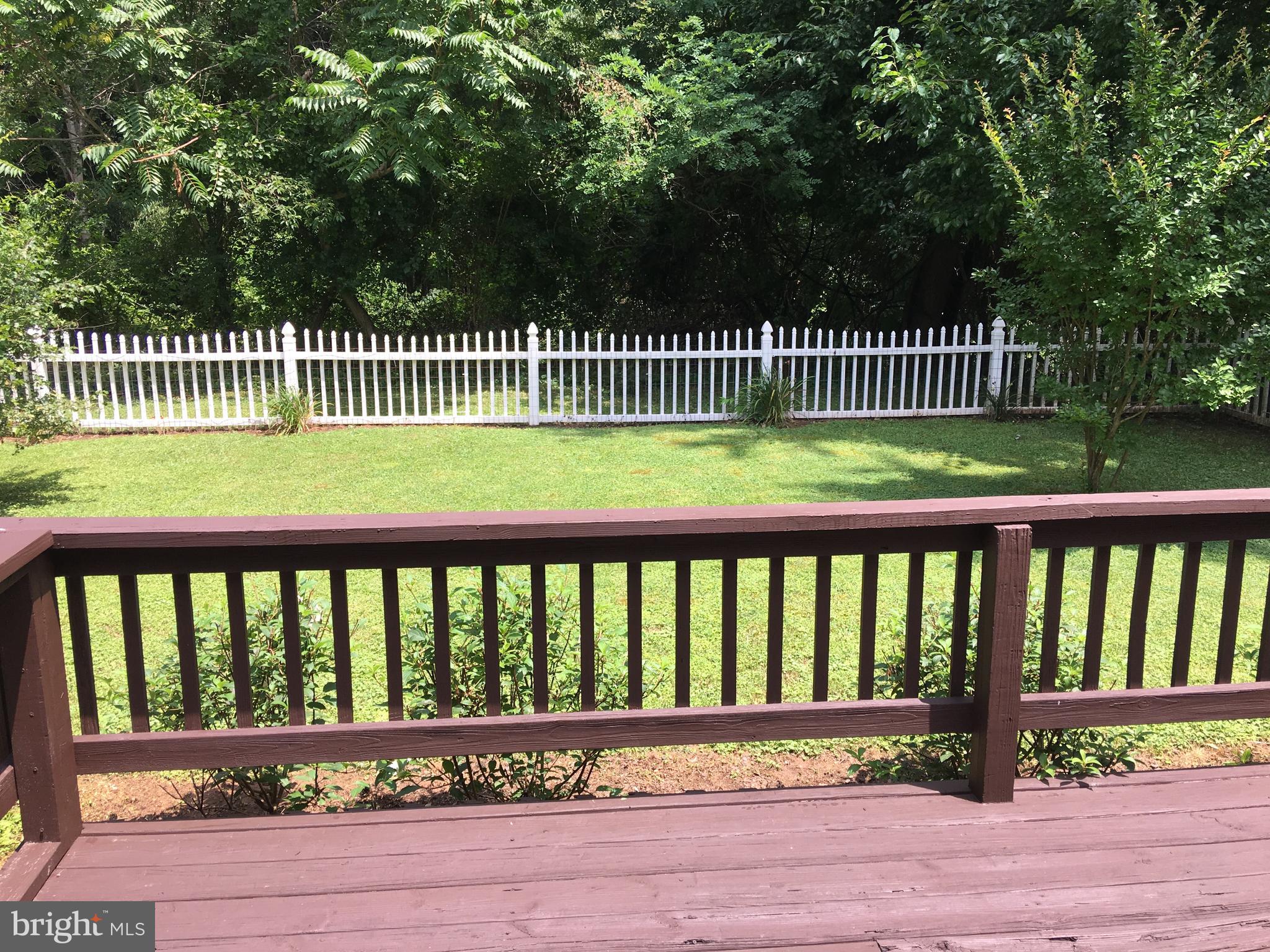 28 South Ritters Lane Owings Mills, MD 21117 - Photo 26 of 30 a view of a wooden deck