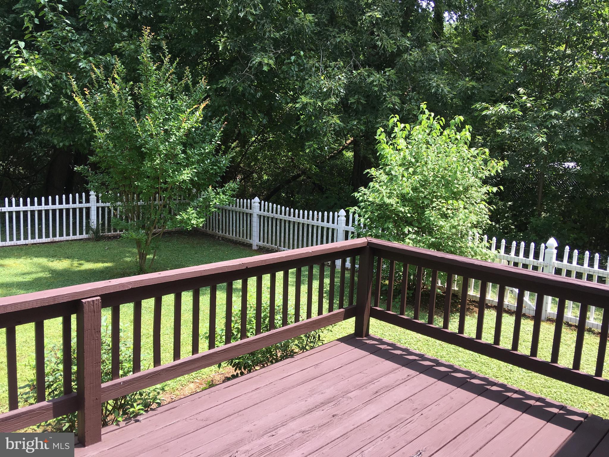 28 South Ritters Lane Owings Mills, MD 21117 - Photo 27 of 30 a view of deck with a wooden floor