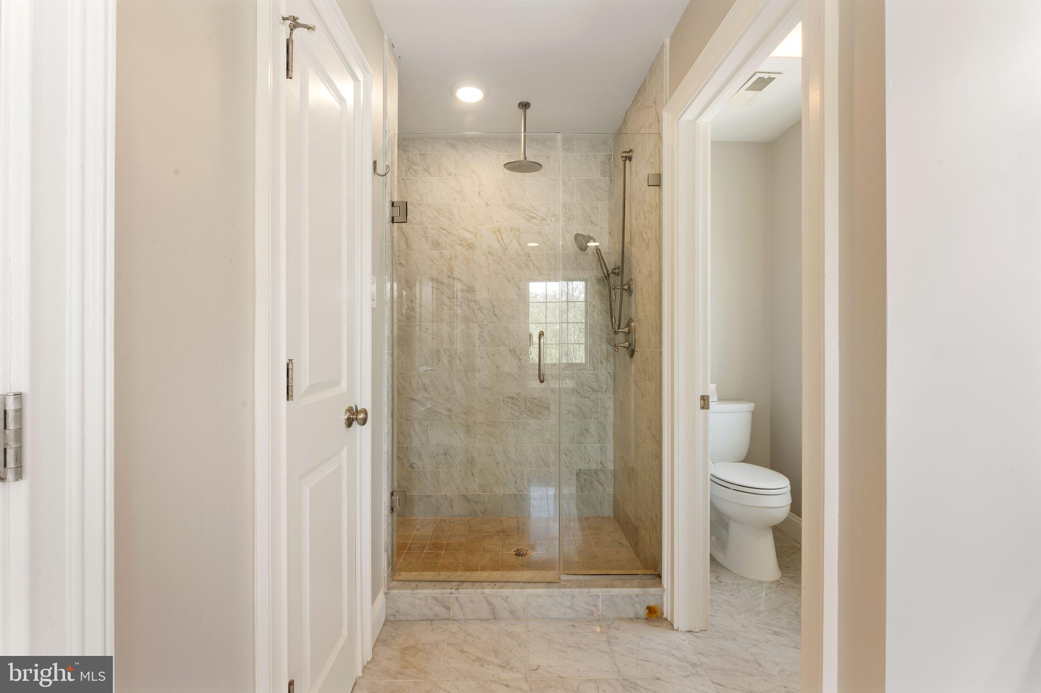8 Quartermaster Road Feasterville-Trevose, PA 19053 - Photo 33 of 60 a bathroom with a shower and a toilet