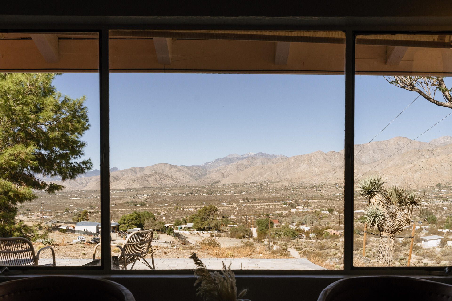 53019 Apache Trail Morongo Valley, CA 92256 - Photo 19 of 37 a view of mountain view from a window