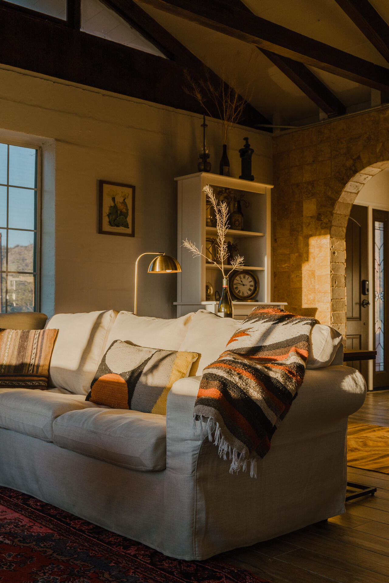 53019 Apache Trail Morongo Valley, CA 92256 - Photo 33 of 37 a bedroom with furniture and a window