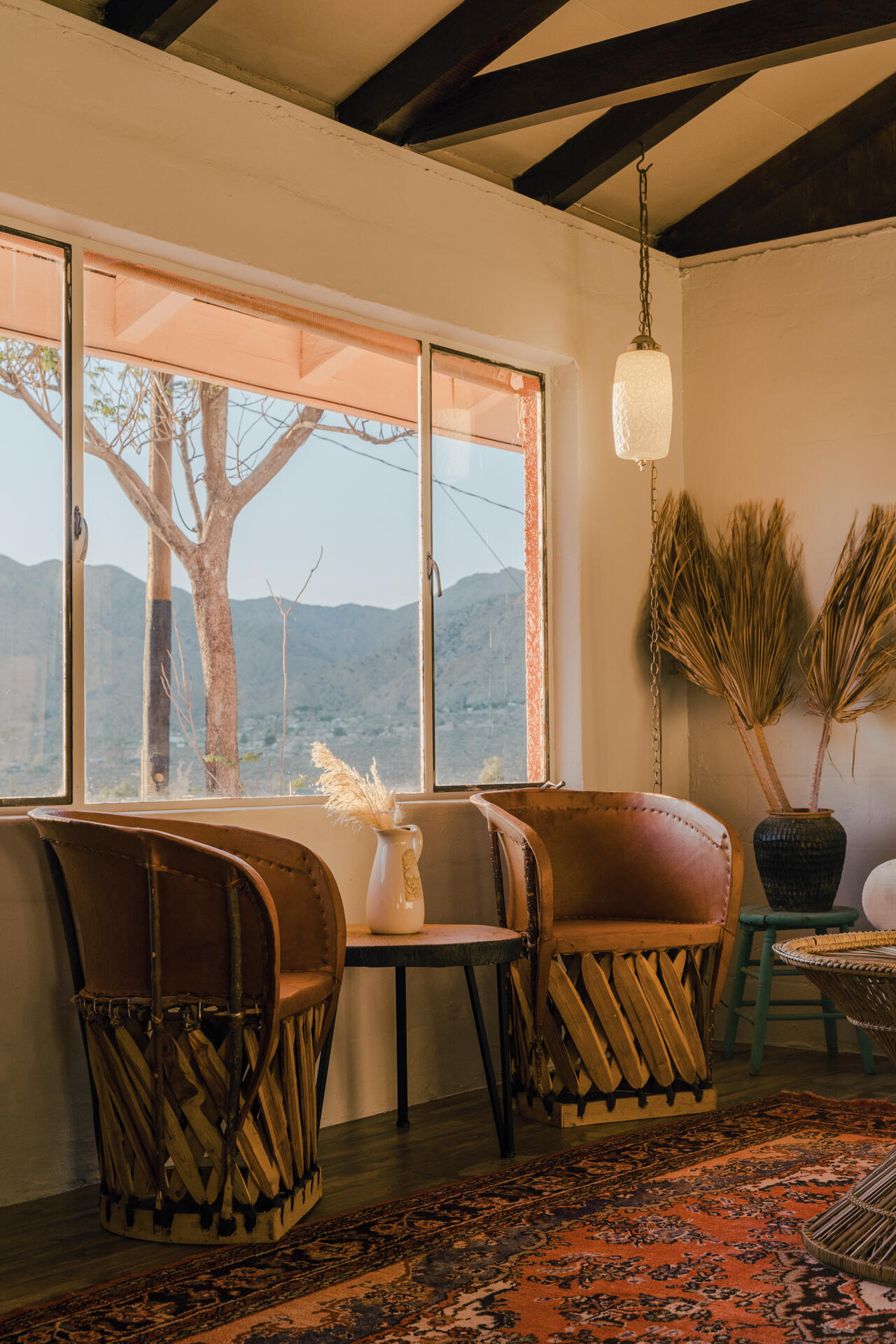 53019 Apache Trail Morongo Valley, CA 92256 - Photo 34 of 37 a bedroom with a bed and a window