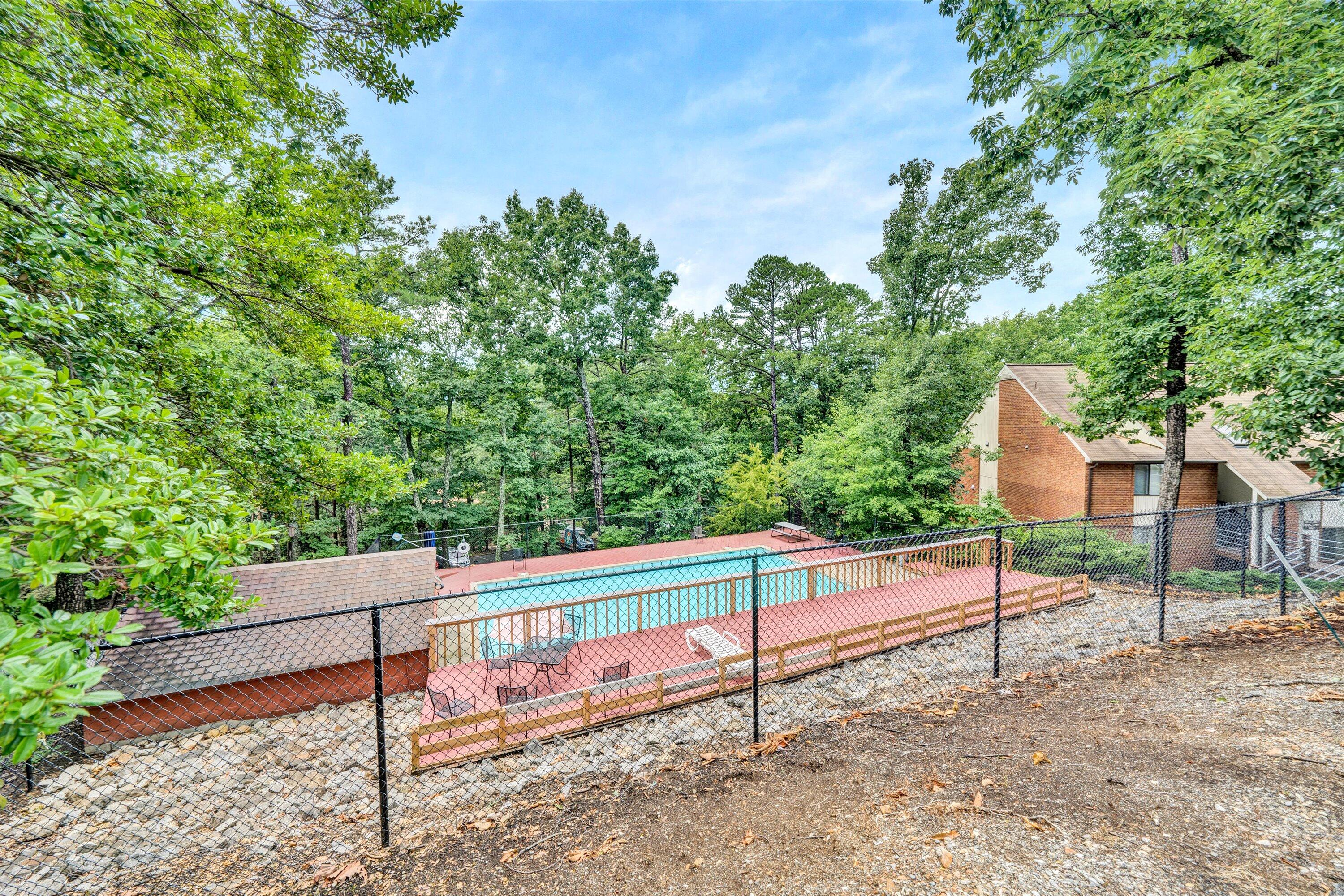 3309 Forest Ridge Road Roanoke, VA 24018 - Photo 16 of 18 a view of a bench in the backyard