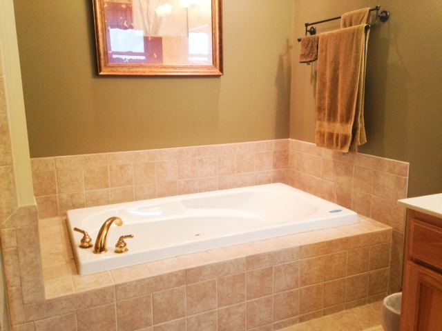 3529 East 2089th Road Serena, IL 60549 - Photo 12 of 19 a bathroom with a bathtub and shower