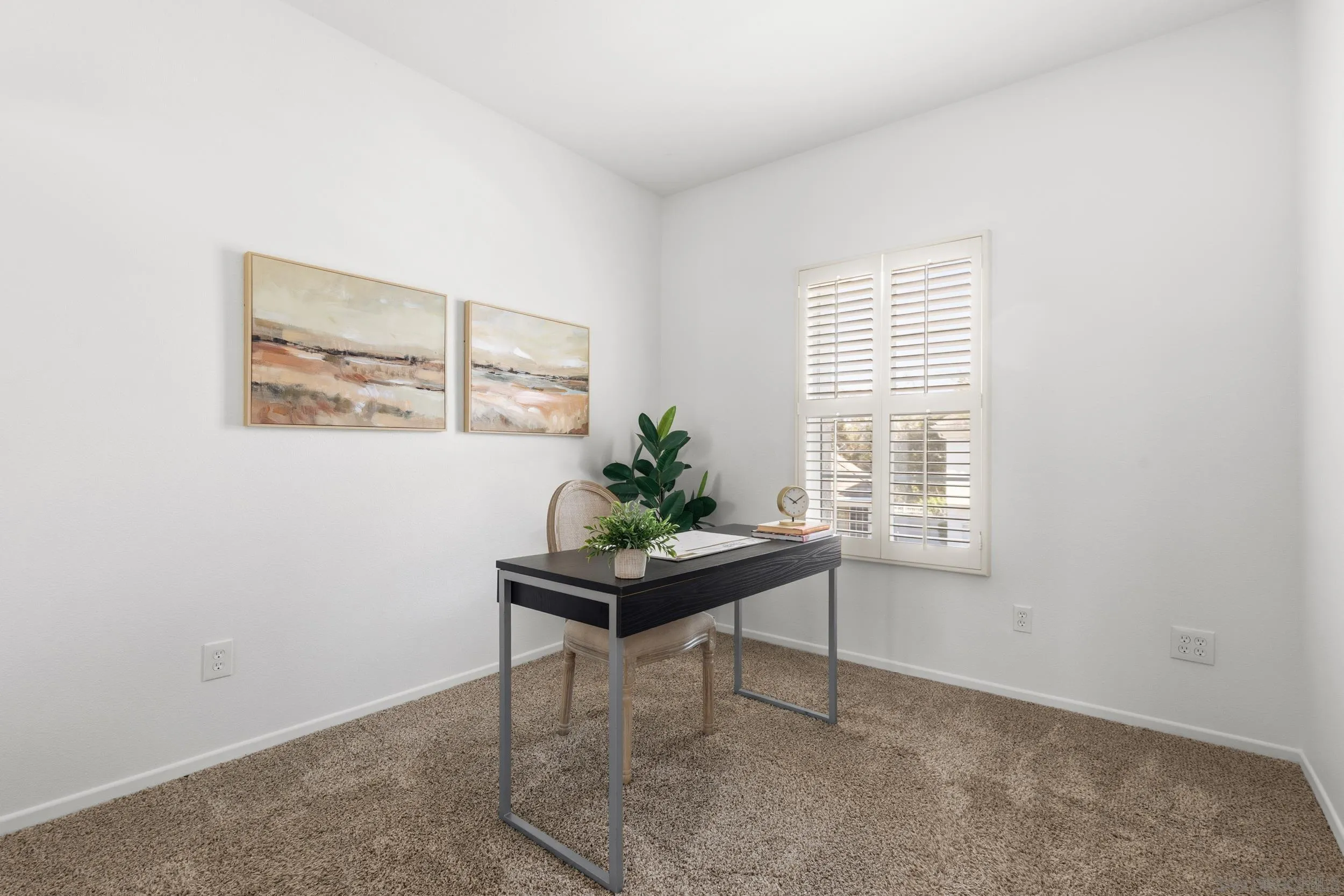 1126 Pacifica Place Encinitas, CA 92024 - Photo 13 of 18 a workspace room with furniture and a window