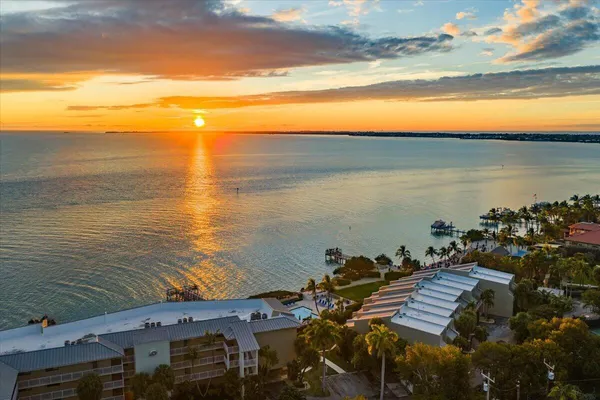 a city view with ocean view