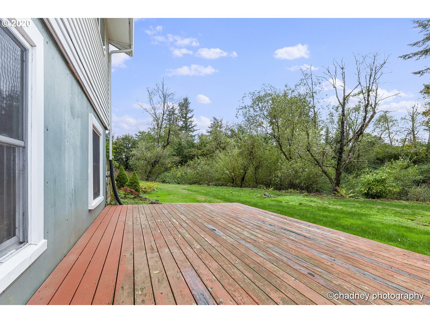 33833 Southeast Hurlburt Road Corbett, OR 97019 - Photo 23 of 32 a view of backyard with a garden