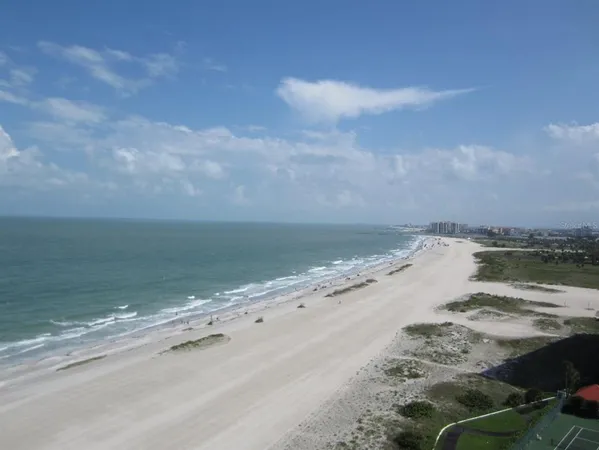 a view of ocean view with beach