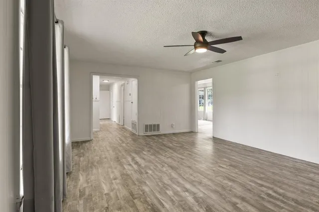 wooden floor in an empty room