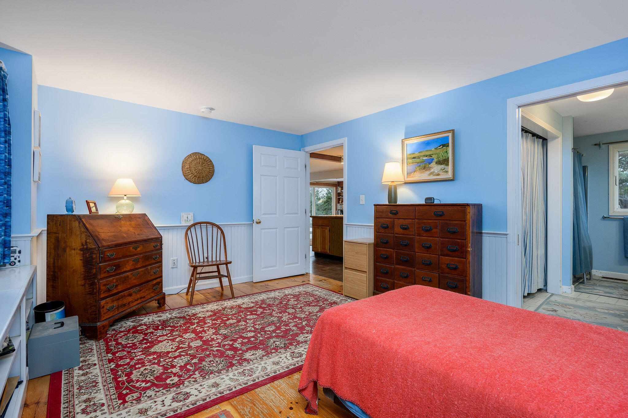 52 Captain Linnell Road Orleans, MA 02653 - Photo 28 of 45 a bedroom with a bed and dresser
