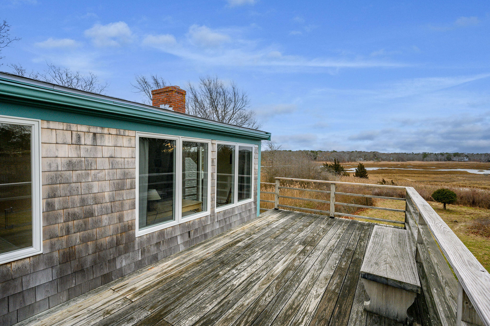 52 Captain Linnell Road Orleans, MA 02653 - Photo 32 of 45 a view of a terrace with chairs