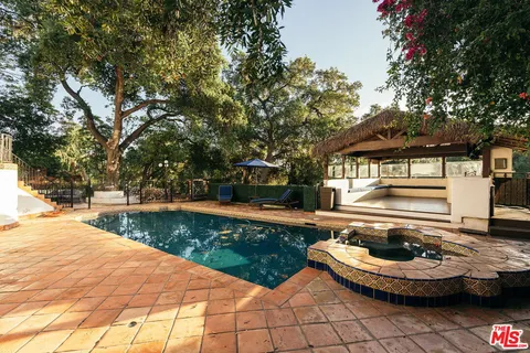 a view of city and mountain