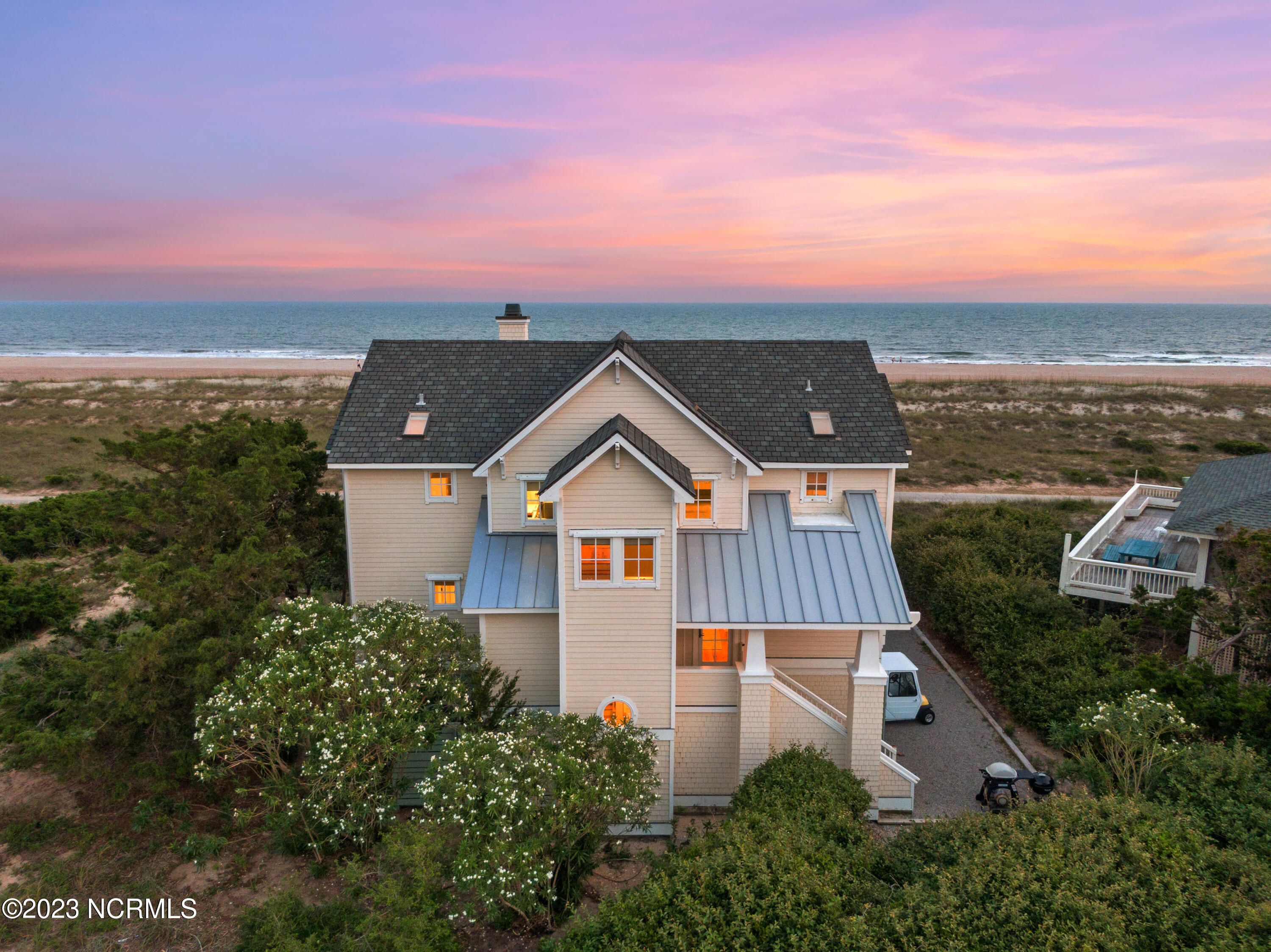 7 Silversides Trail Bald Head Island, NC 28461 - Photo 2 of 65 003_7_silversides_trail_drone_photo-3
