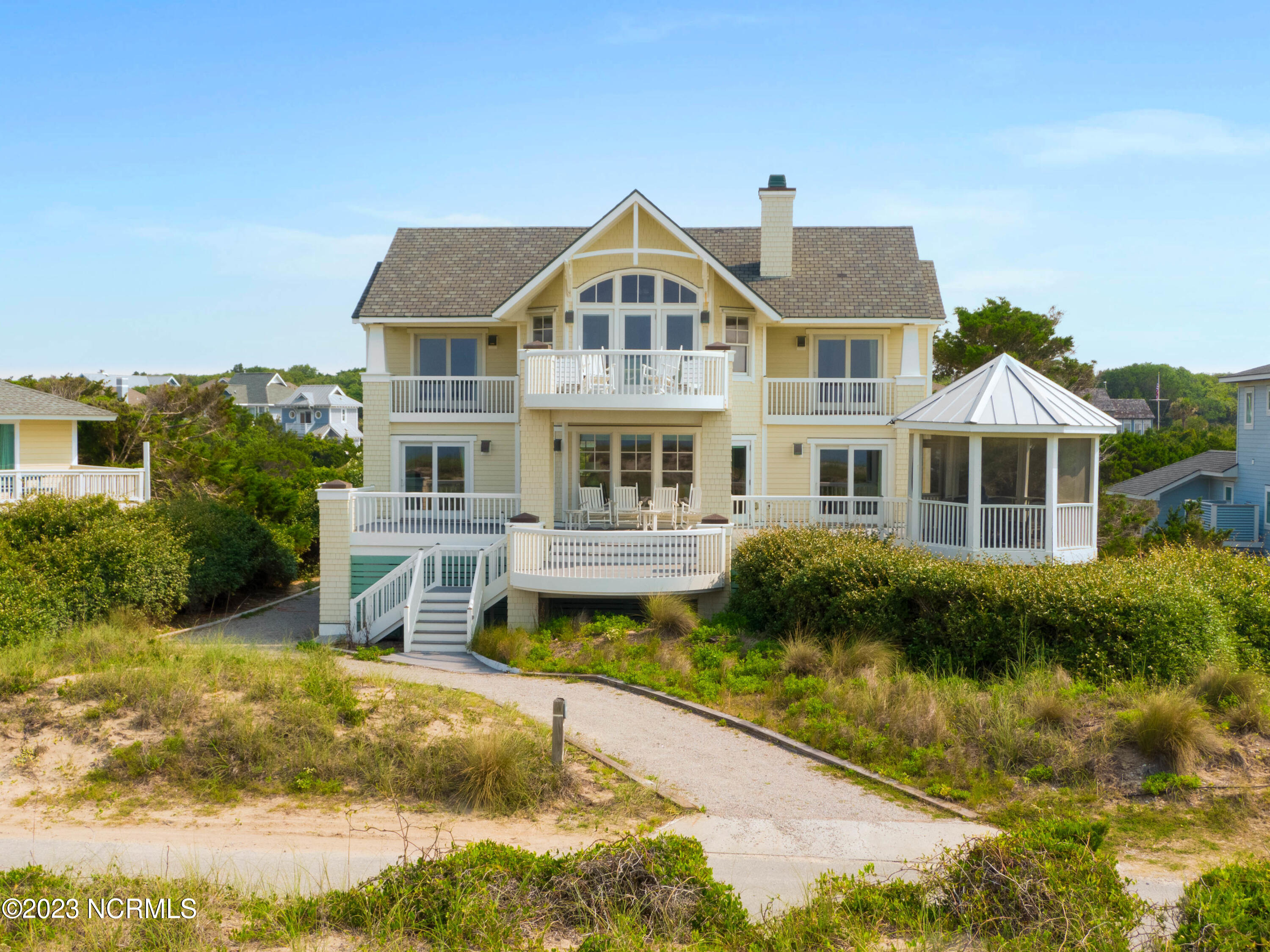 7 Silversides Trail Bald Head Island, NC 28461 - Photo 64 of 65 079_7_silversides_trail_drone-16