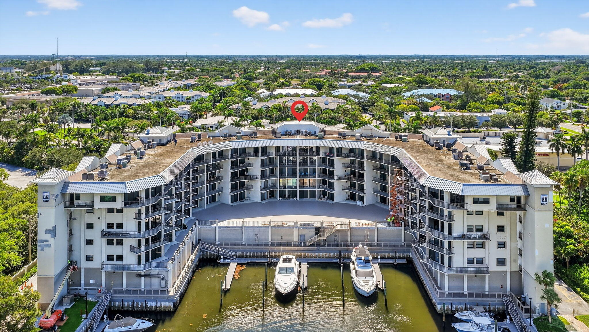 1035 South Federal Highway, Unit PH3 39 Delray Beach, FL 33483 - Photo 2 of 44 an aerial view of a city with buildings