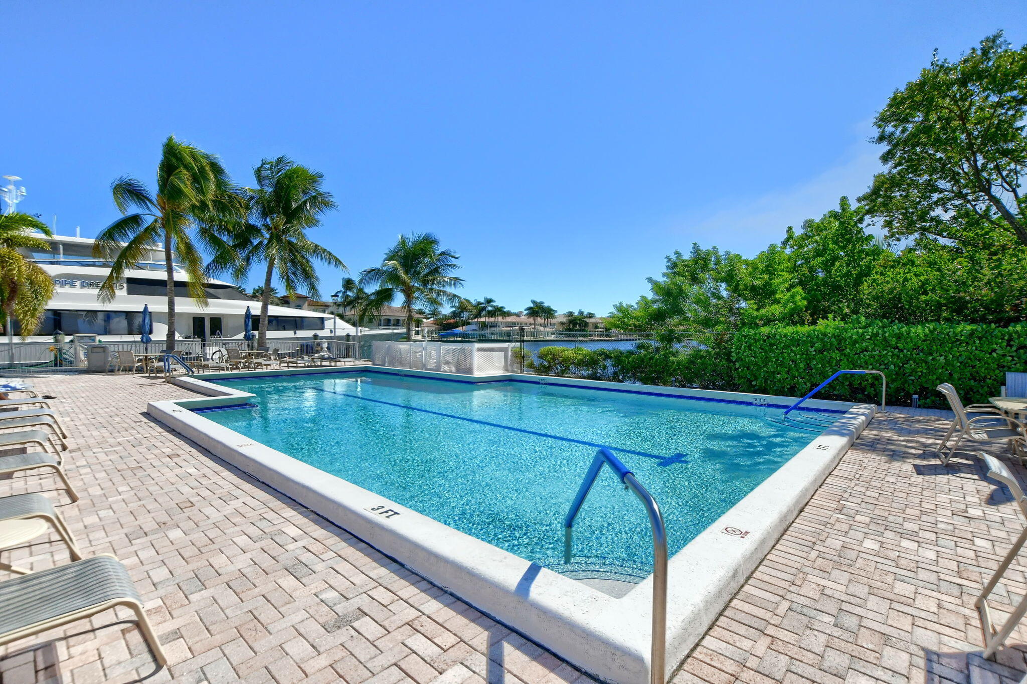 1035 South Federal Highway, Unit PH3 39 Delray Beach, FL 33483 - Photo 38 of 44 a view of swimming pool with a patio
