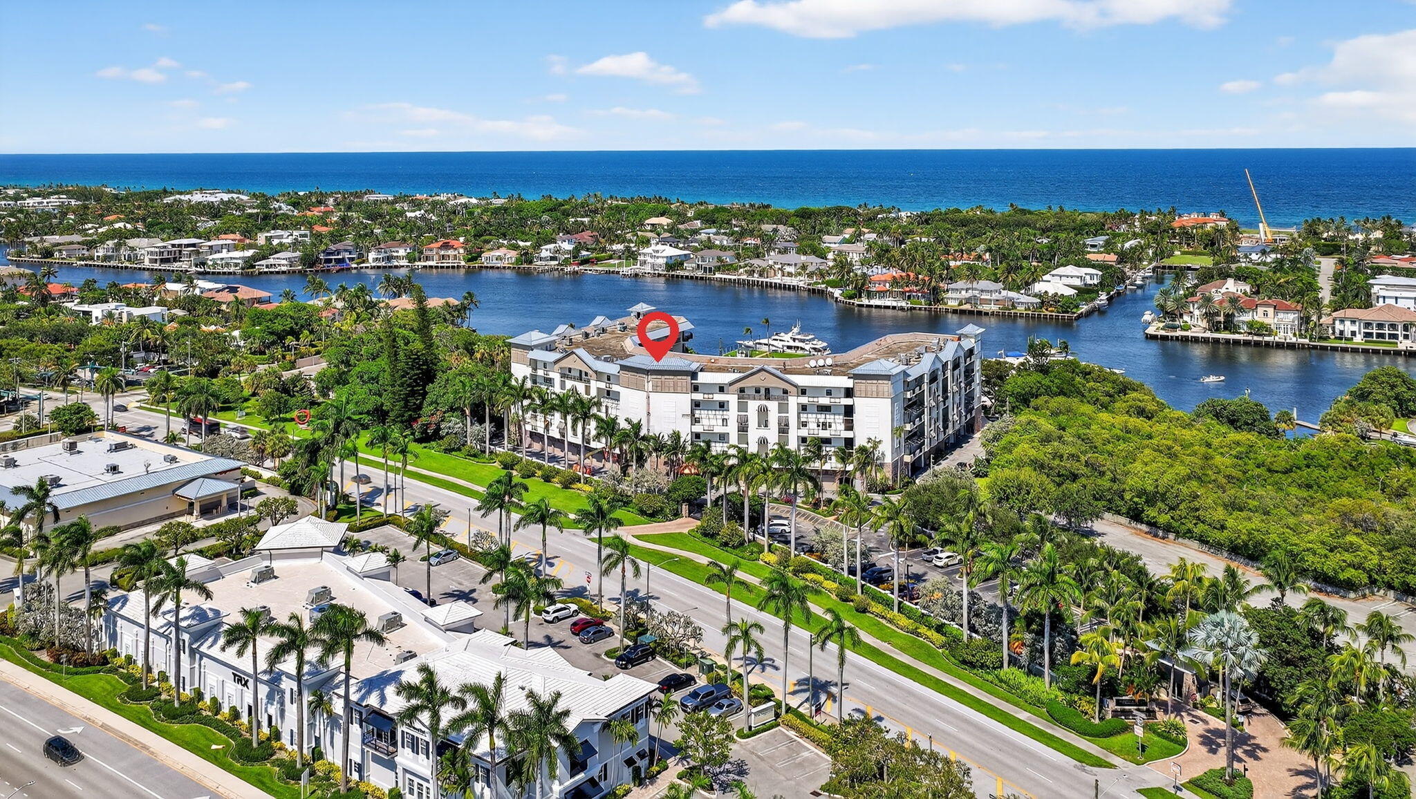 1035 South Federal Highway, Unit PH3 39 Delray Beach, FL 33483 - Photo 44 of 44 an aerial view of a city