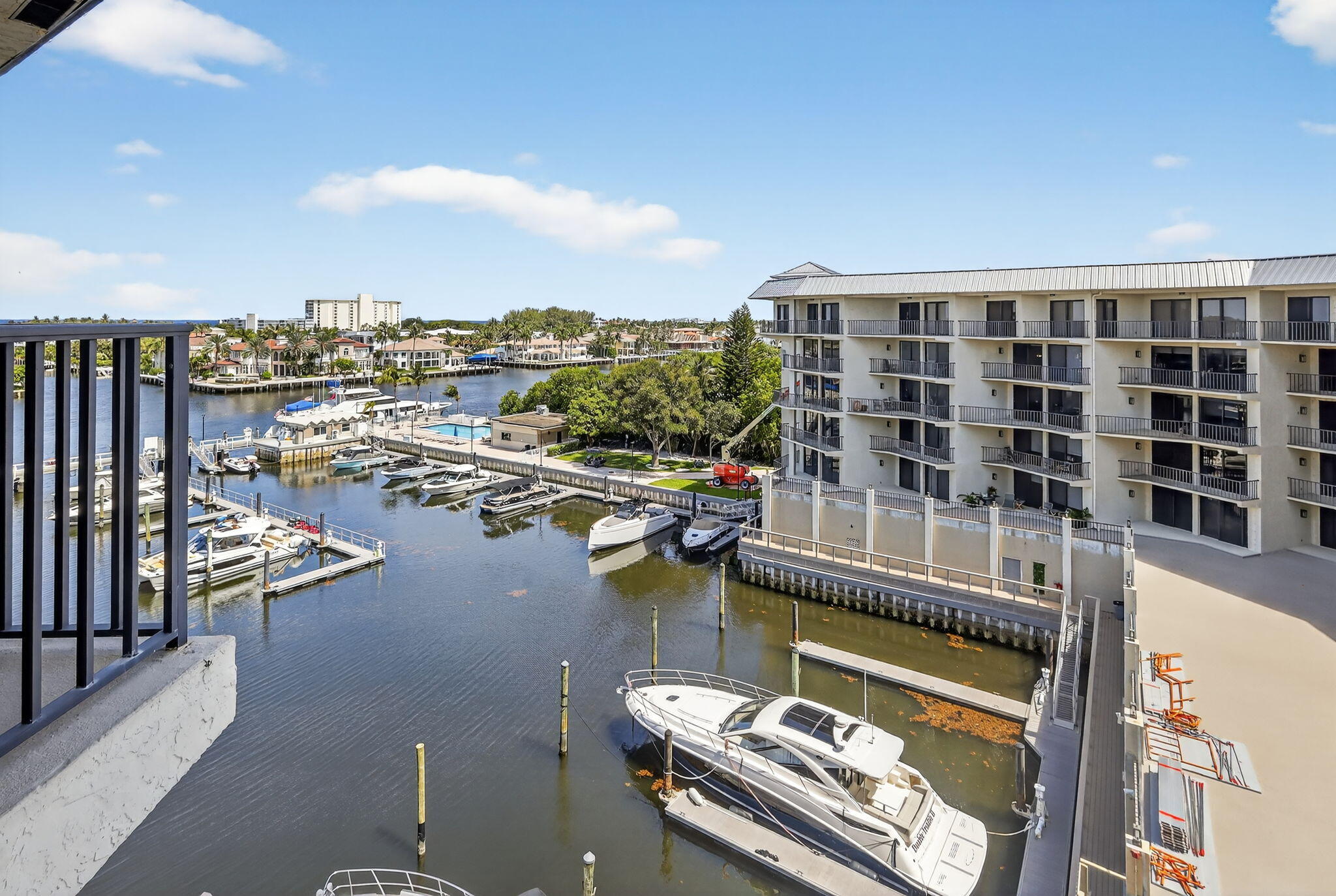 1035 South Federal Highway, Unit PH3 39 Delray Beach, FL 33483 - Photo 6 of 44 a view of a balcony with chairs