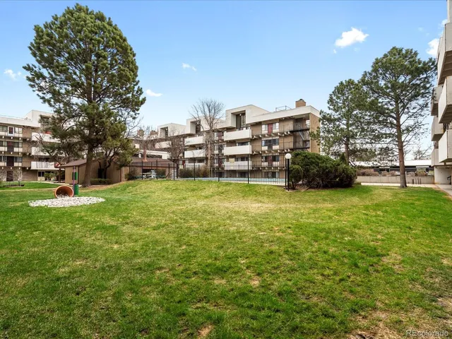 a view of a green field