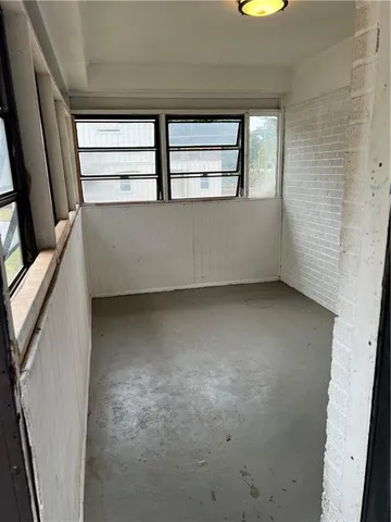 a view of front door