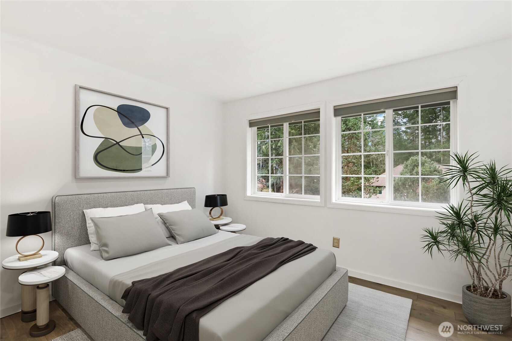 1063 Southwest Depot Court Port Orchard, WA 98367 - Photo 21 of 40 a bedroom with a bed and a window