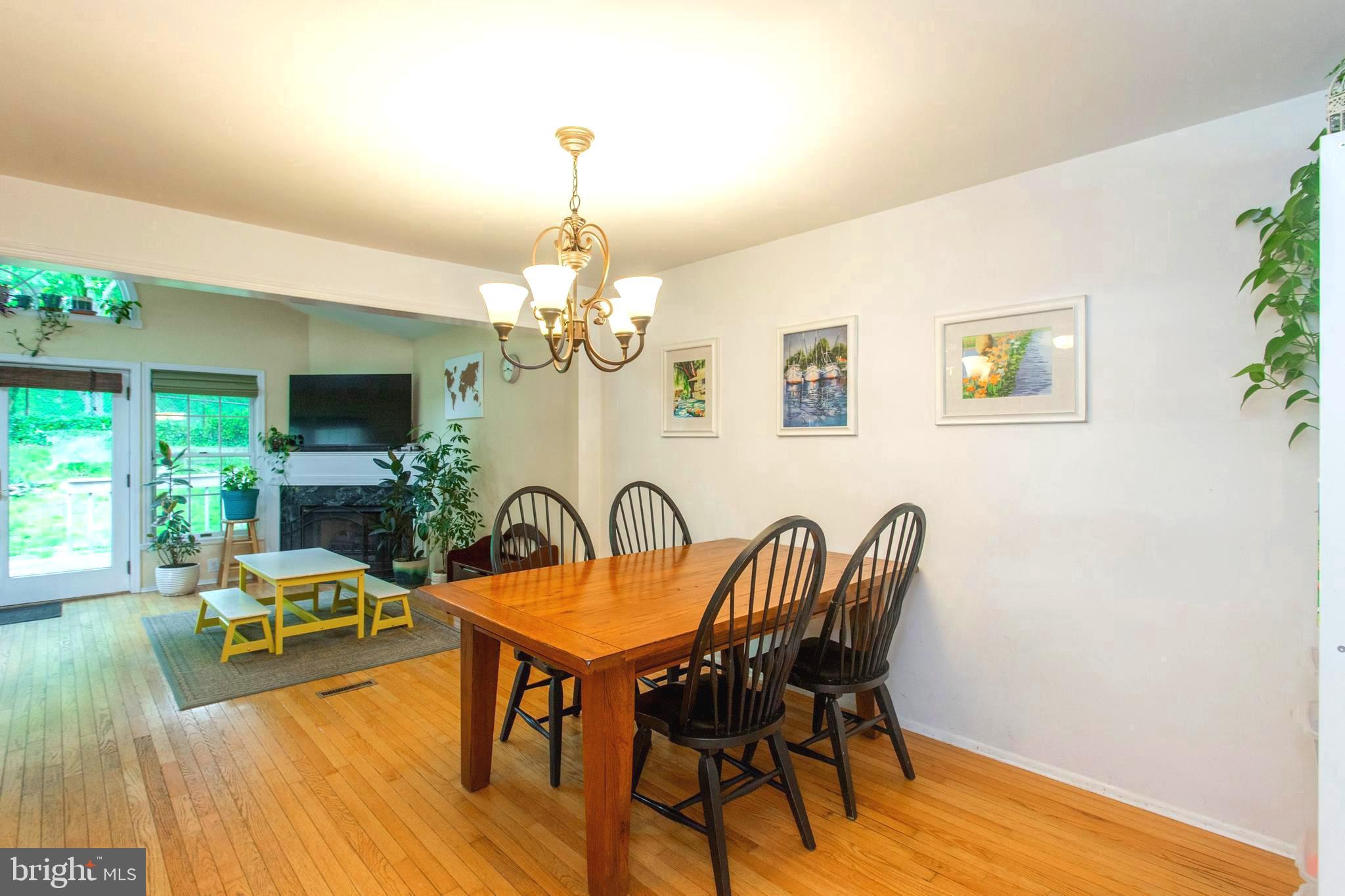 345 Golf Hills Road Havertown, PA 19083 - Photo 10 of 41 Dining Room with Hardwood Floors