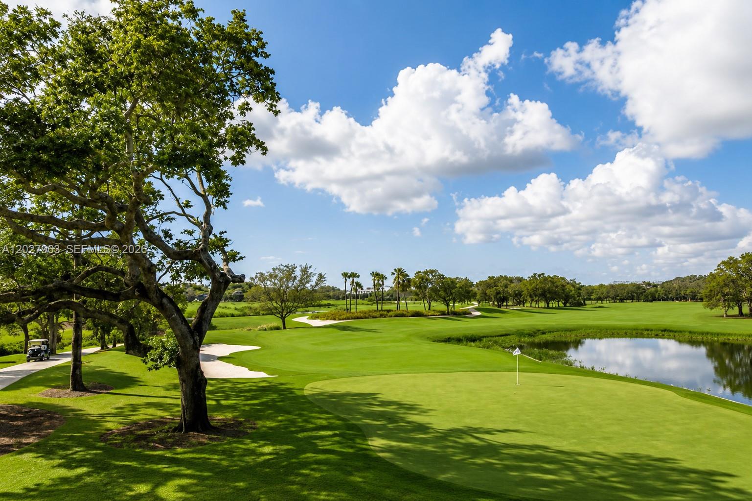 6646 Northwest 25th Terrace Boca Raton, FL 33496 - Photo 44 of 48 a view of a golf course with a lake