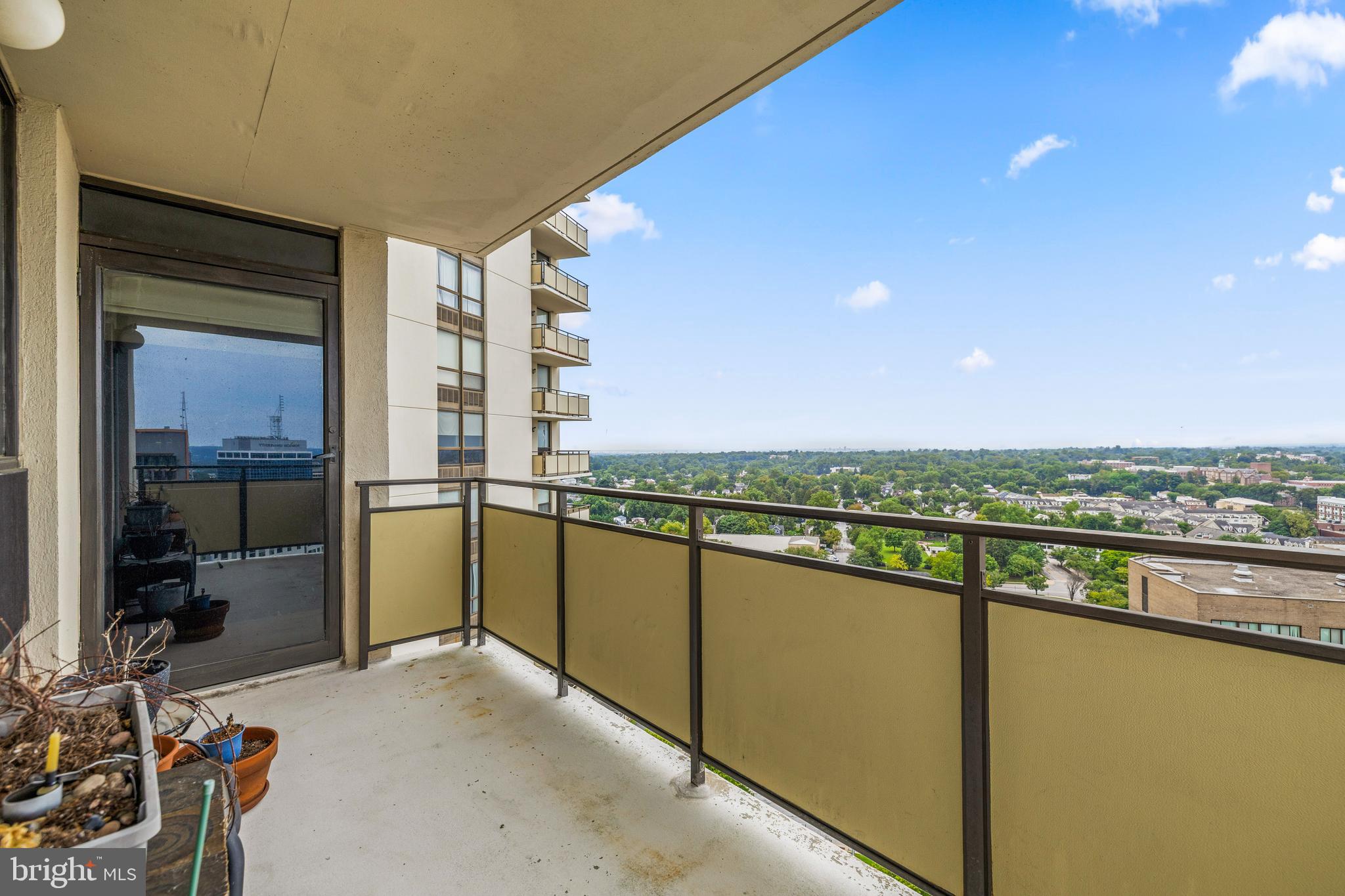 205 East Joppa Road, Unit 1908 Towson, MD 21286 - Photo 27 of 36 Balcony offers stunning views in every direction