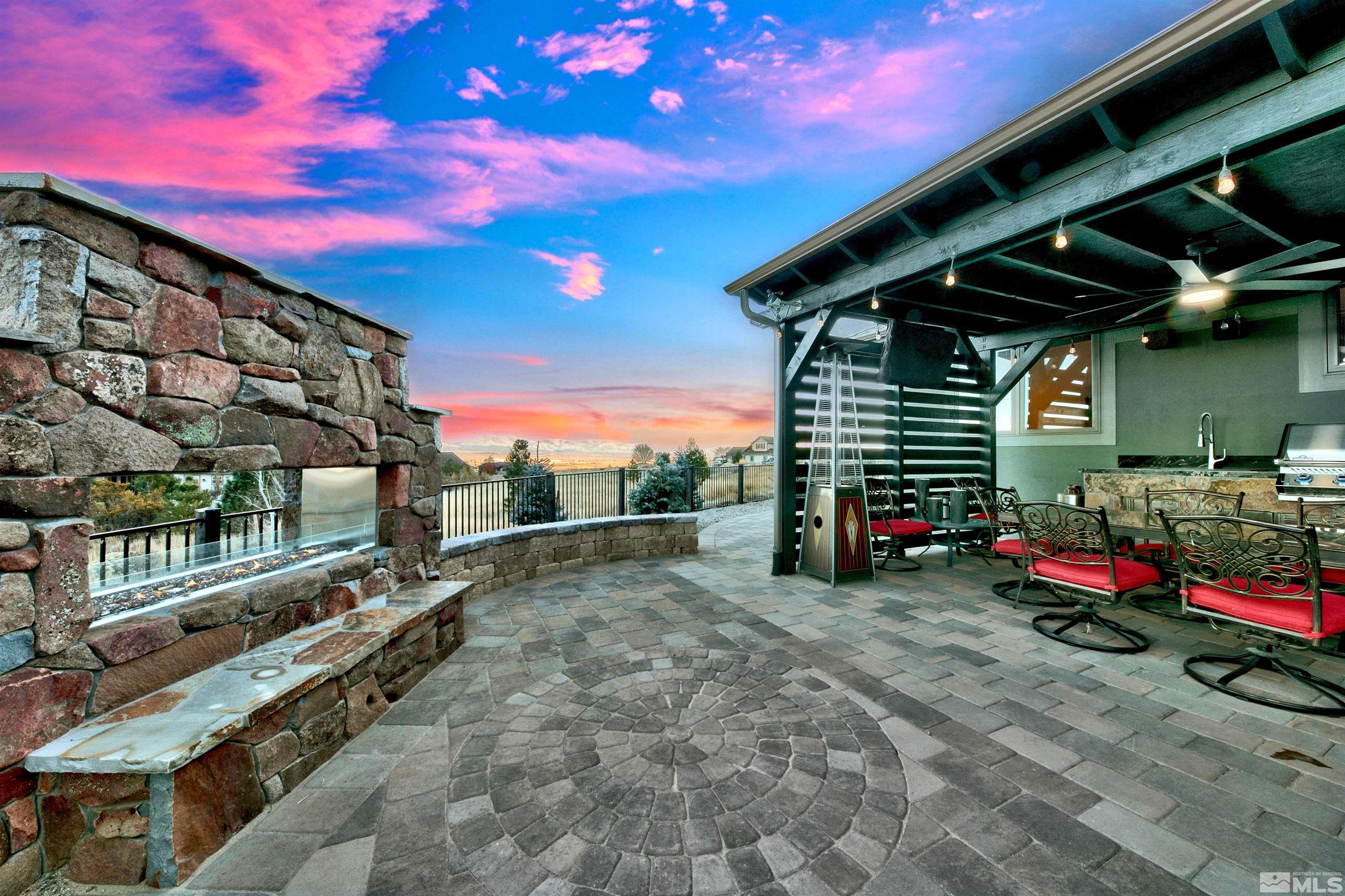 316 James Canyon Loop Genoa, NV 89411 - Photo 28 of 40 a view of outdoor space and yard