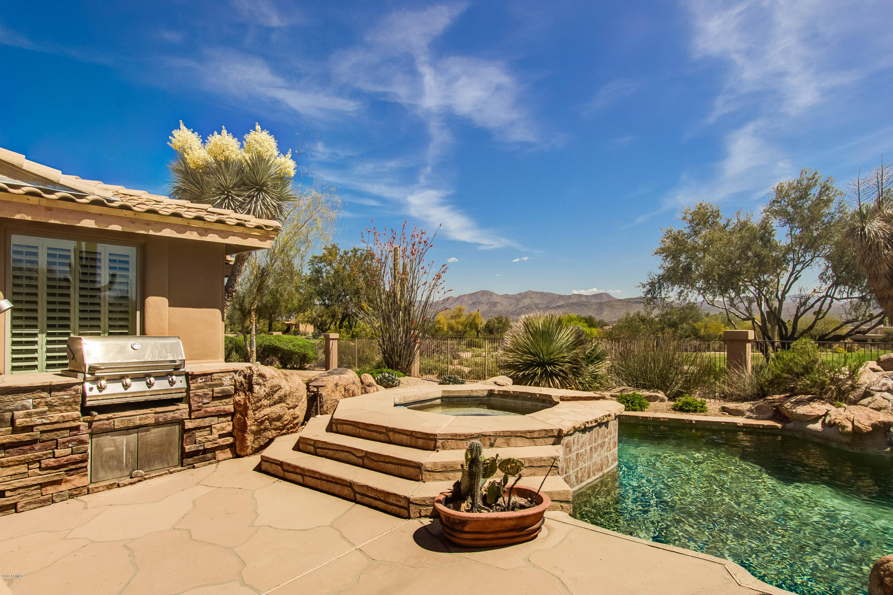 26713 North Palo Fiero Road Rio Verde, AZ 85263 - Photo 22 of 27 022_Hot TubBBQ