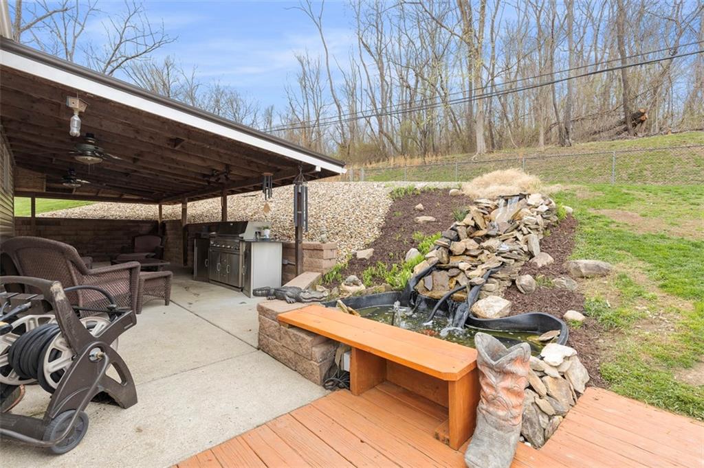 7826 Noblestown Road McDonald, PA 15057 - Photo 26 of 48 a view of a backyard with sitting area