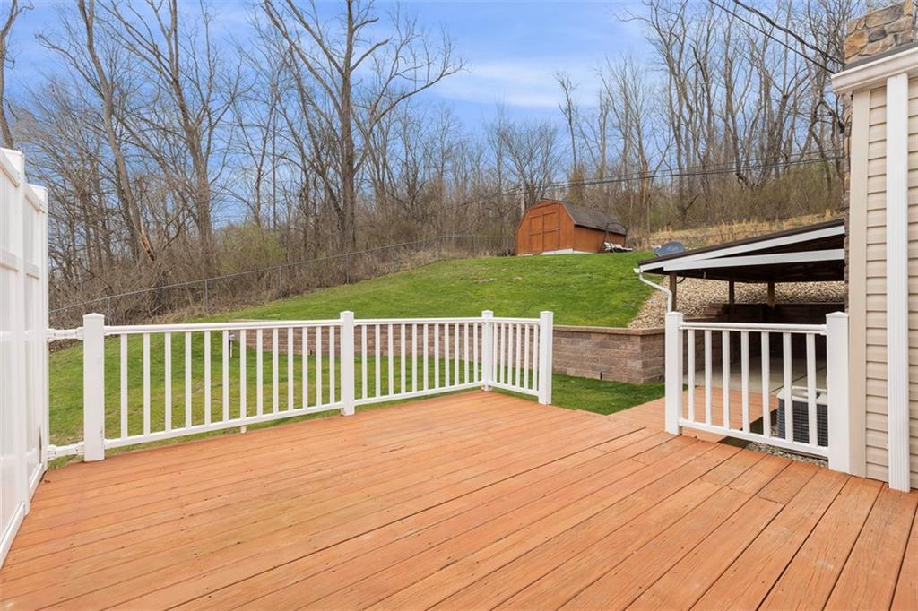 7826 Noblestown Road McDonald, PA 15057 - Photo 33 of 48 a balcony with view of trees in the background