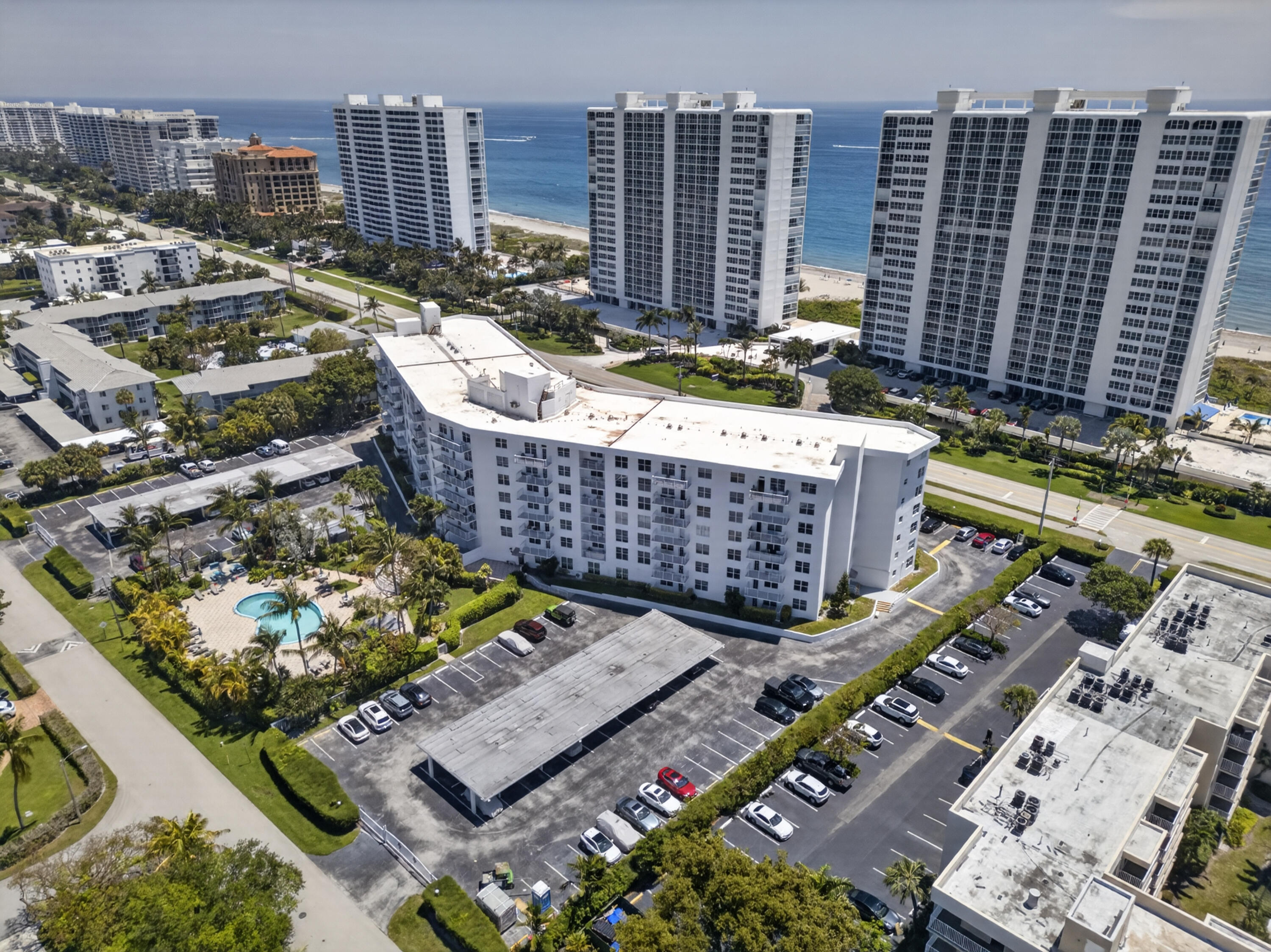 2851 South Ocean Boulevard, Unit 1N Boca Raton, FL 33432 - Photo 53 of 54 a view of a city with tall buildings