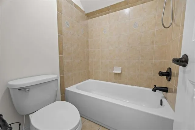 a view of an empty room with a projector