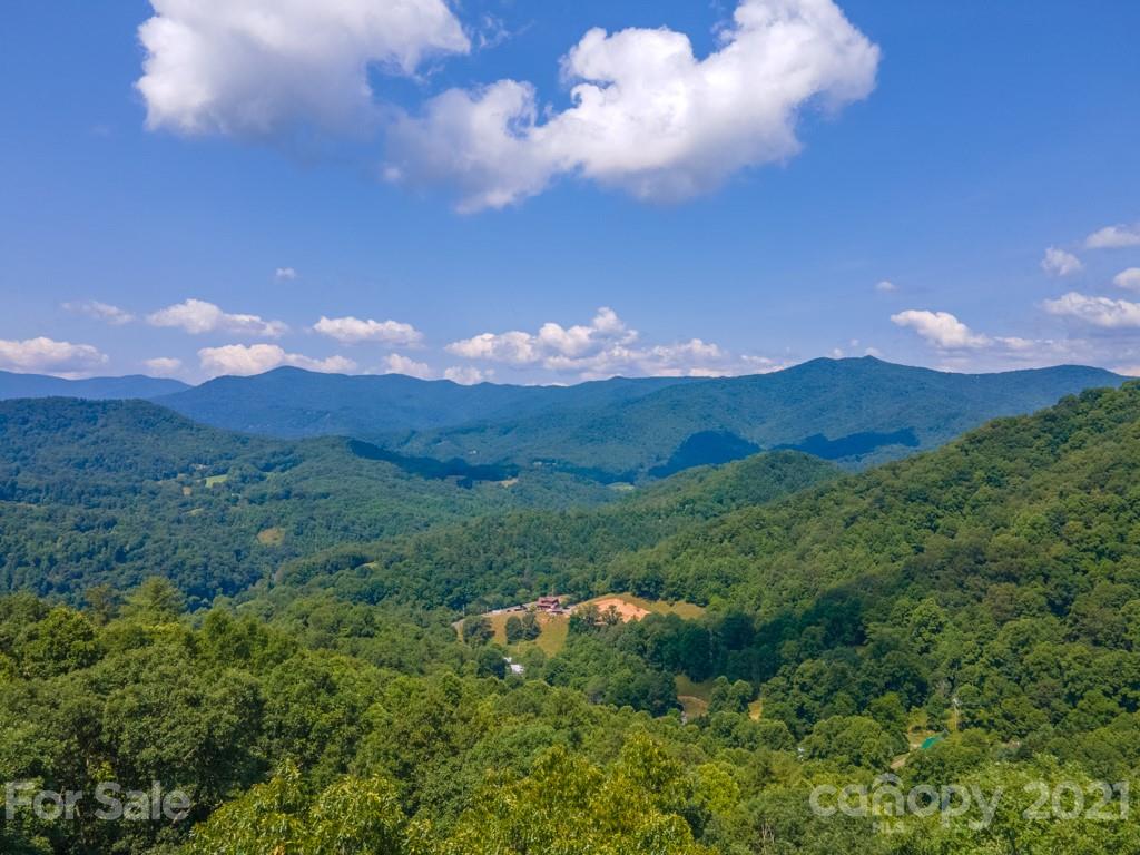 9 Walnut Ridge Drive Clyde, NC 28721 - Photo 2 of 41 a view of a big yard with lots of green space and mountain view